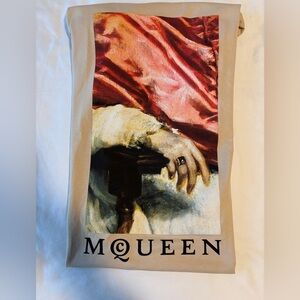 Alexander McQueen Beige Artistic Print T-Shirt - L